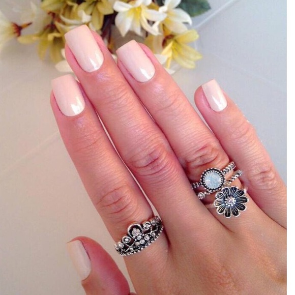 Boho Princess Midi Rings Set - Picture 2 of 4